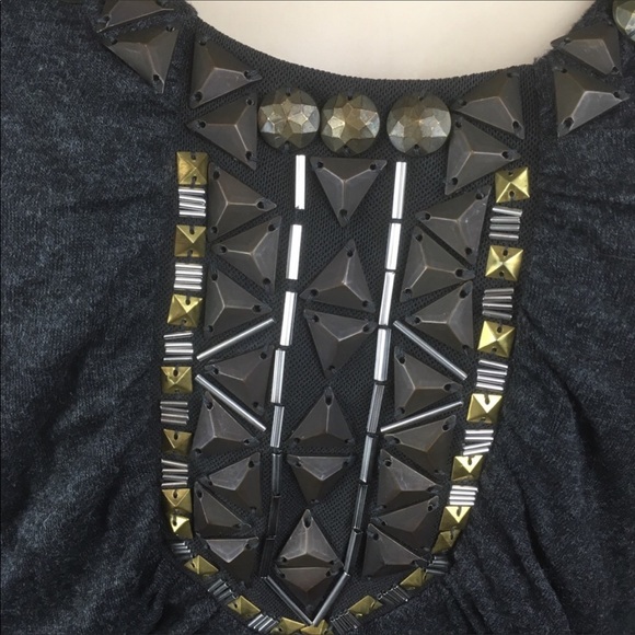 EUC cAbi Ruched Top. Sz XL - Picture 2 of 3